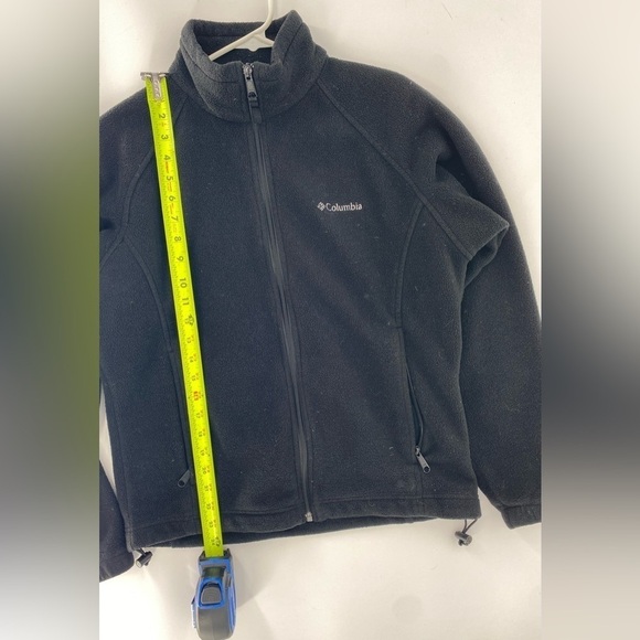 Columbia embroidered women's full zip fleece jacket medium - Picture 7 of 9